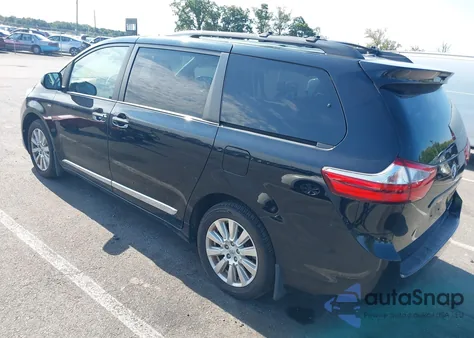 2017 Toyota Sienna Xle 7 Passenger from USA, damaged, VIN 5TDDZ3DC8HS159886